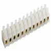 Клеммная колодка (ЗВИ) 20А, 12 пар, 14 мм,п/э бел. NTB-UPE-S12-20/WN 71005